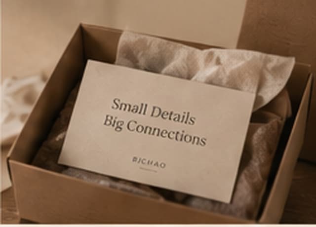 Custom packaging development samples